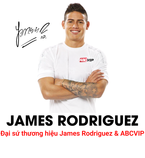 Đại sứ thương hiệu James Rodriguez và ABCVIP